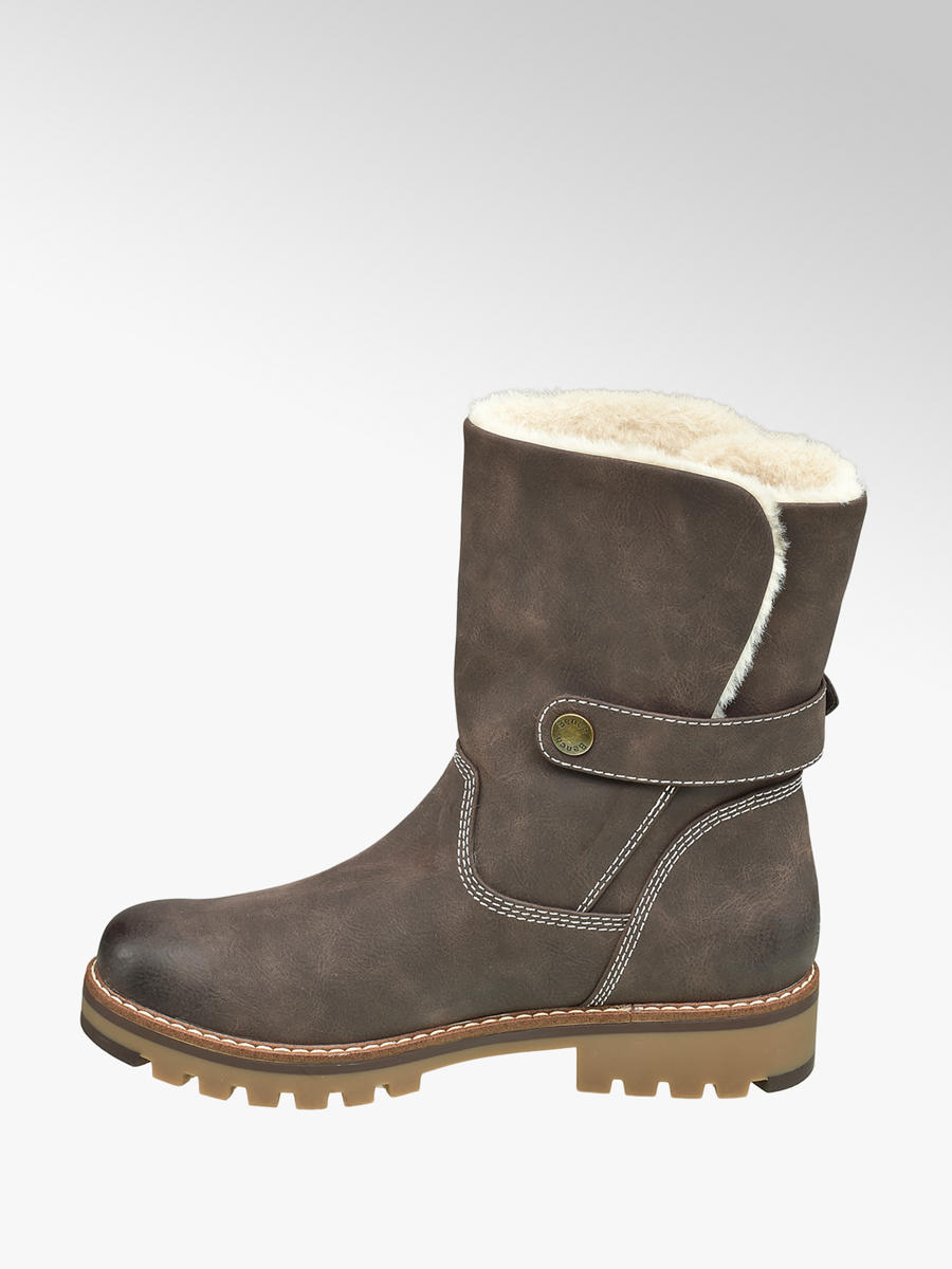 Boots von Bench in dunkelbraun DEICHMANN Boots von Bench in dunkelbraun DEICHMANN